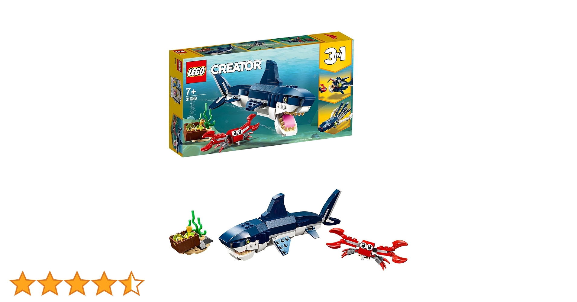 土日のみ発送可出品 Amazon.co.jp: レゴ(LEGO) クリエイター エキスパート 深海生物